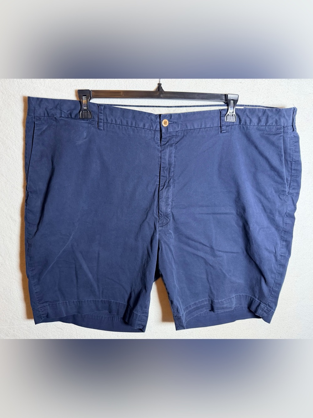 Polo Ralph Lauren Men’s Big & Tall Stretch Classic Fit Chino Shorts Navy Blue